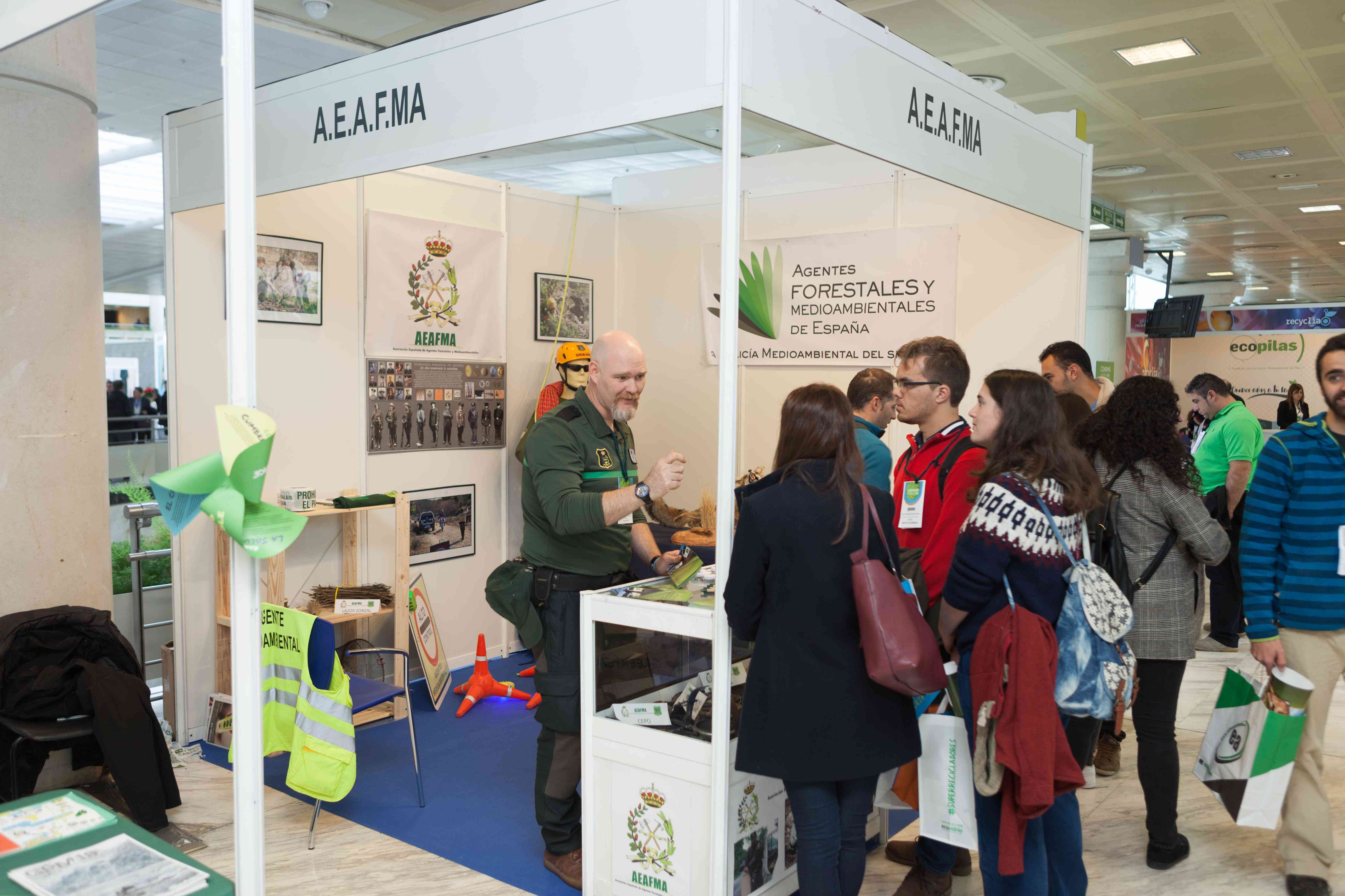 Stand Asociación Española de Agentes Forestales y Medioambientales (A.E.A.F.M.A.) 2